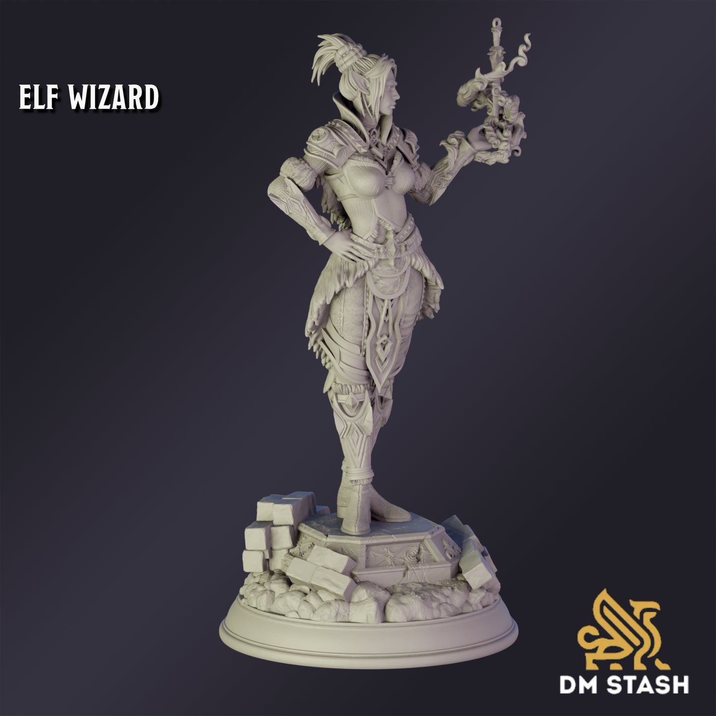 Elf Psionic Wizard - DM Stash