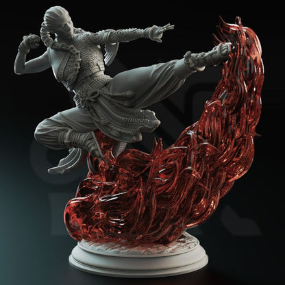 Fire Genasi Elemental Monk - DM Stash