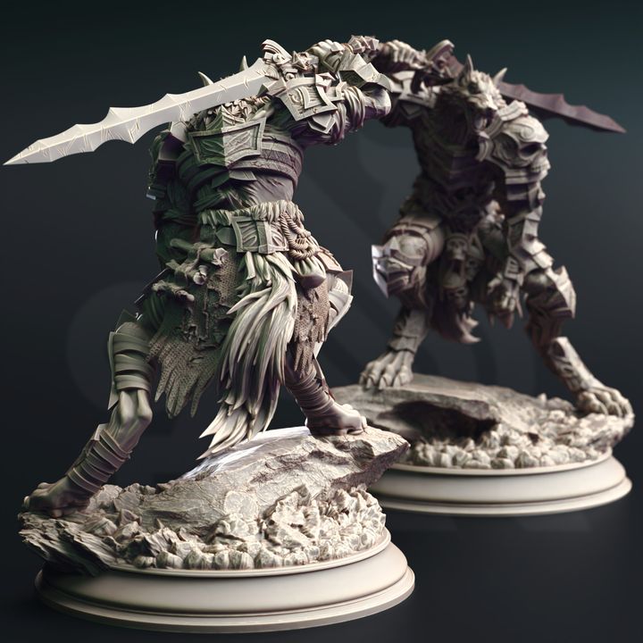 Werewolf Knight Fighter - DM Stash