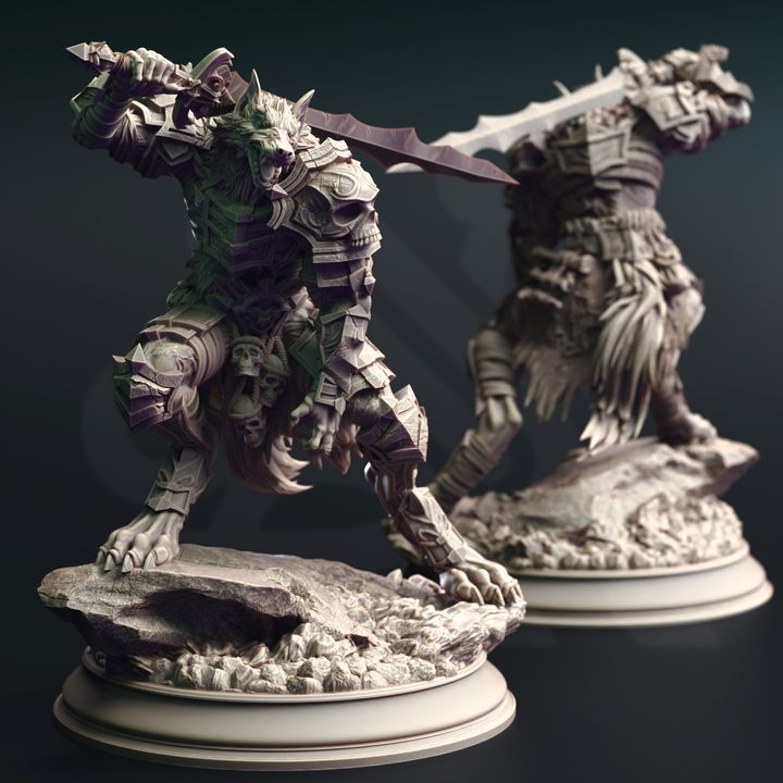 Werewolf Knight Fighter - DM Stash