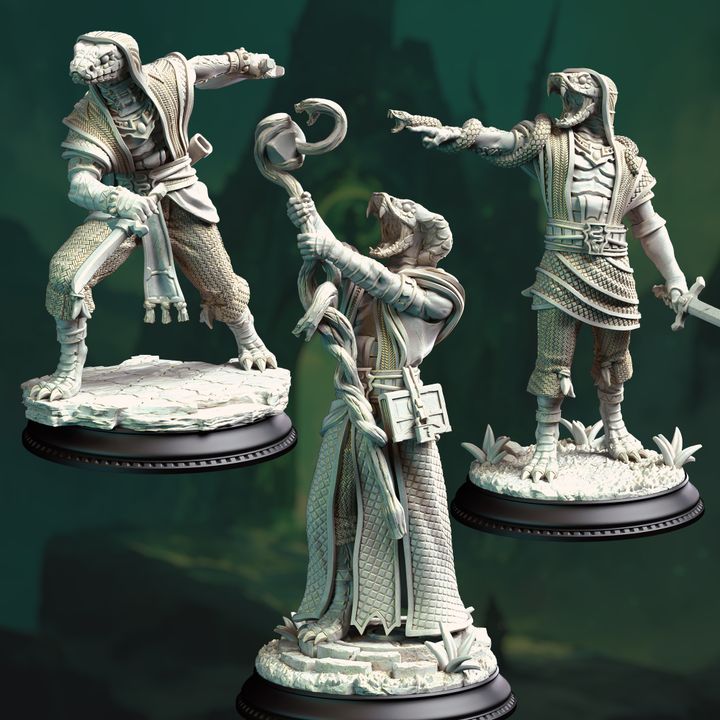 Snake Kin Cultists Yuan-Ti - DM Stash