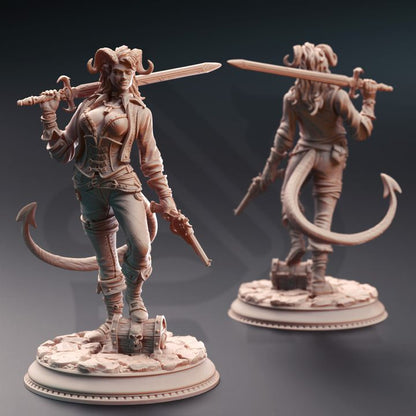 Tiefling Swashbuckler Rogue Scoundrel - DM Stash
