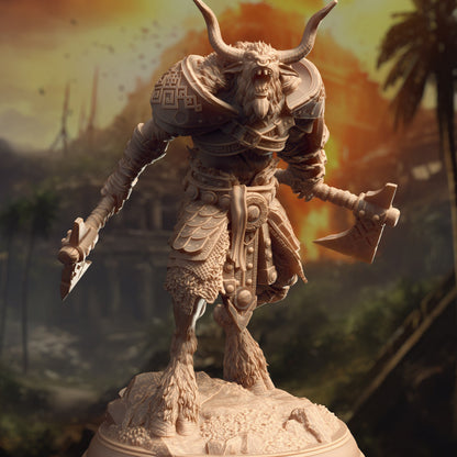 Minotaur Barbarian - DM Stash