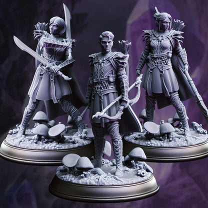 Dark Elf Drow Soldier Henchmen - DM Stash