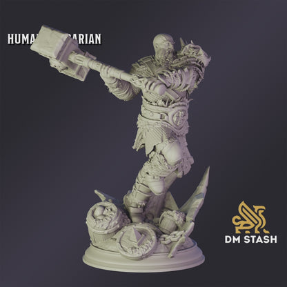 Human Barbarian - DM Stash